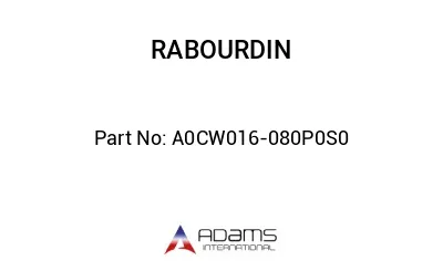 A0CW016-080P0S0