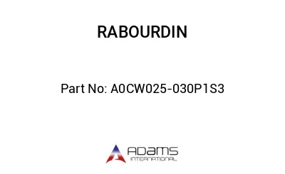 A0CW025-030P1S3