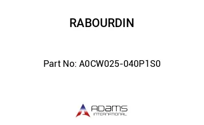 A0CW025-040P1S0