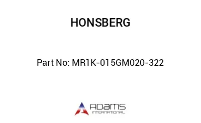 MR1K-015GM020-322 MR1K-015GM020-322