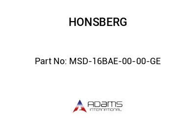 MSD-16BAE-00-00-GE MSD-16BAE-00-00-GE