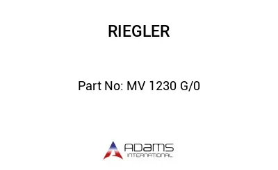 MV 1230 G/0 MV 1230 G/0